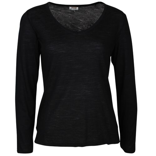 Zenza Caf&eacute; Long Sleeve Crew Neck Top