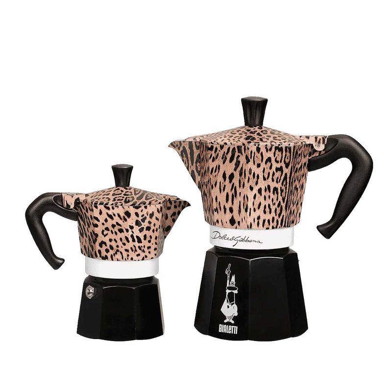 Bialetti x Dolce & Gabbana Moka Express 3-Cup Leopardo image number 3