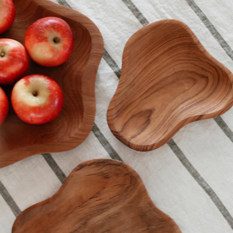 Home Lab Wonky Teak Bowl Small image number 2