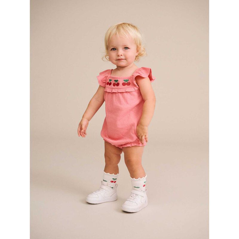 Huxbaby Cherry Emb Playsuit image number 1