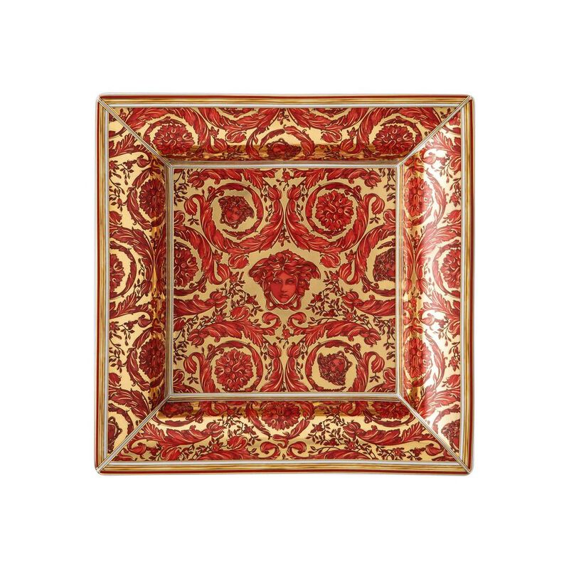 Versace Medusa Garland Dish 18cm image number 0