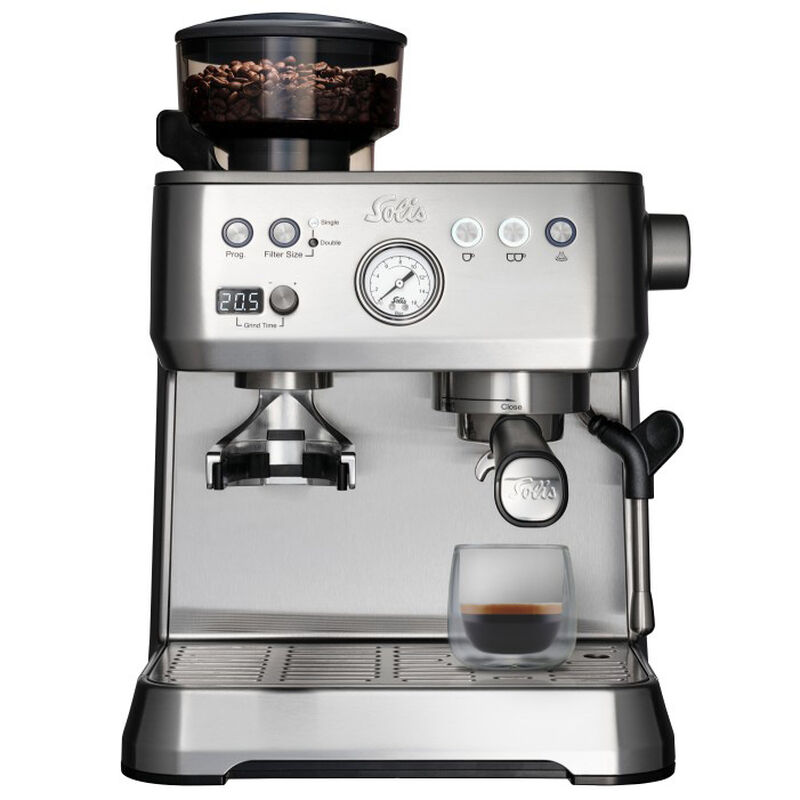 Solis Grind & Infuse Espresso With Built-In Grinder image number 0