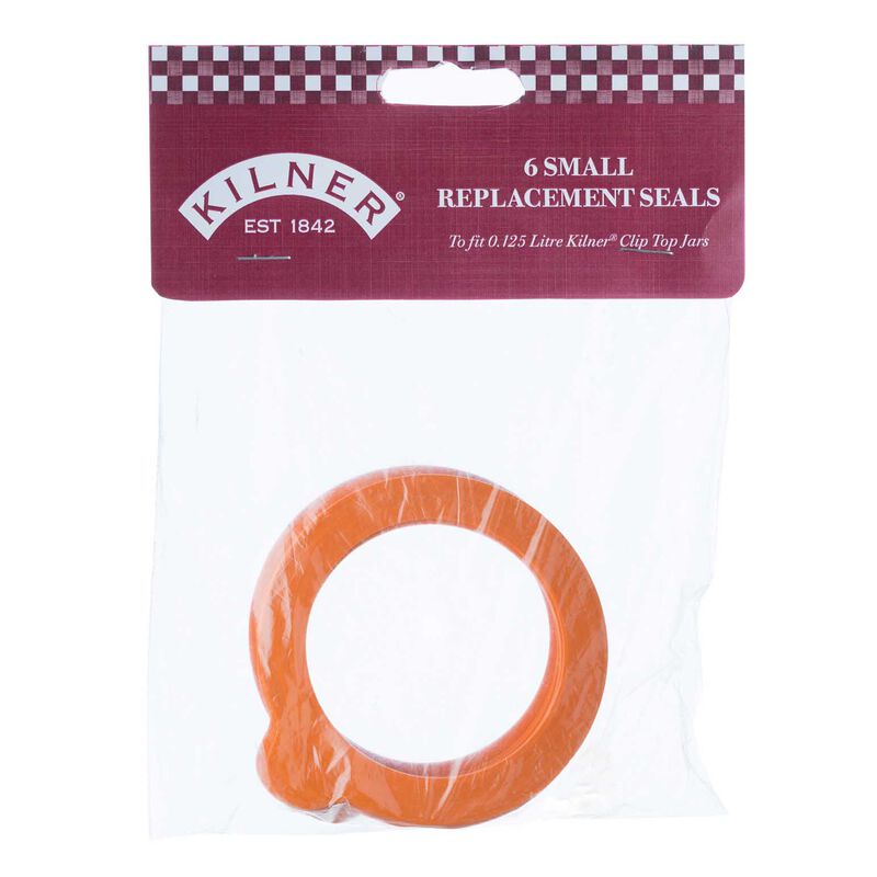 Kilner Rubber Seals Pack Of 6 0.125L image number 0