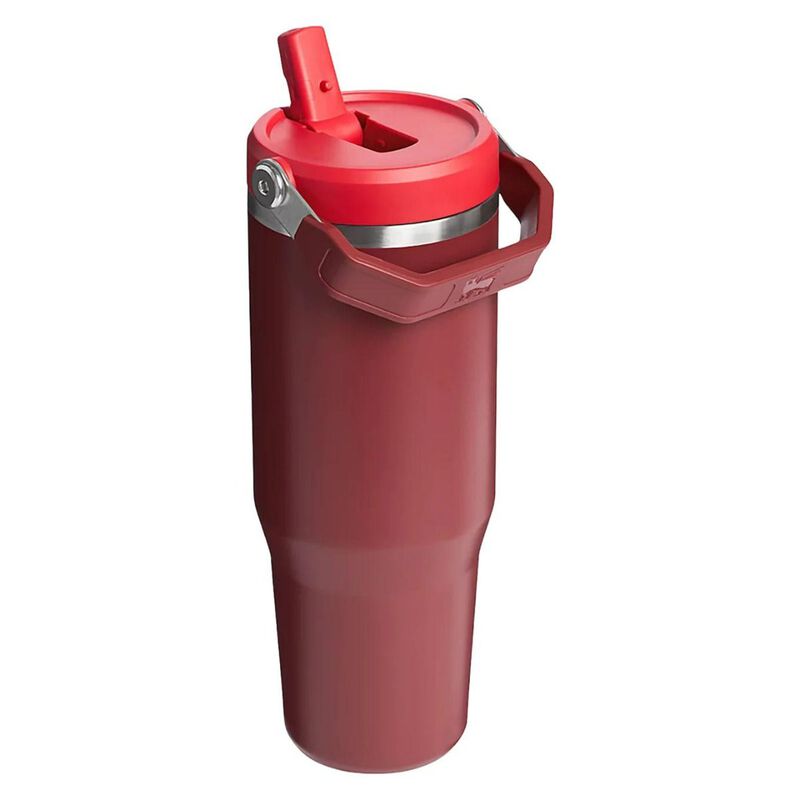 Stanley The IceFlow™ Flip Straw Tumbler 30oz Cranberry image number 1