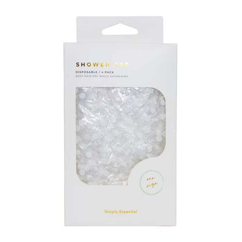 Simply Essential Disposable Shower Cap (4) image number 0