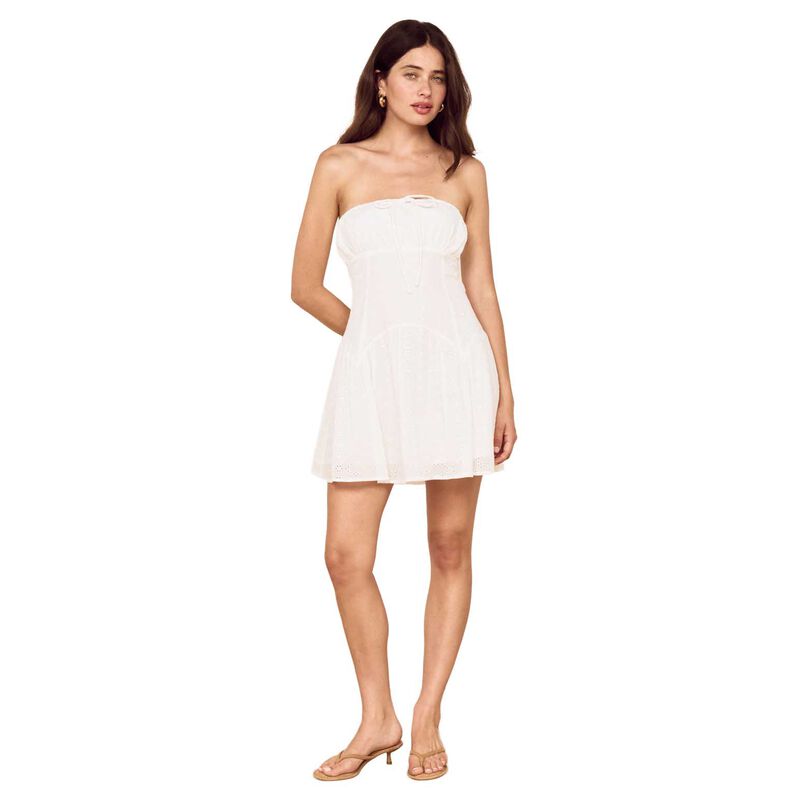 MINKPINK Anais Embroidered Mini Dress image number 0