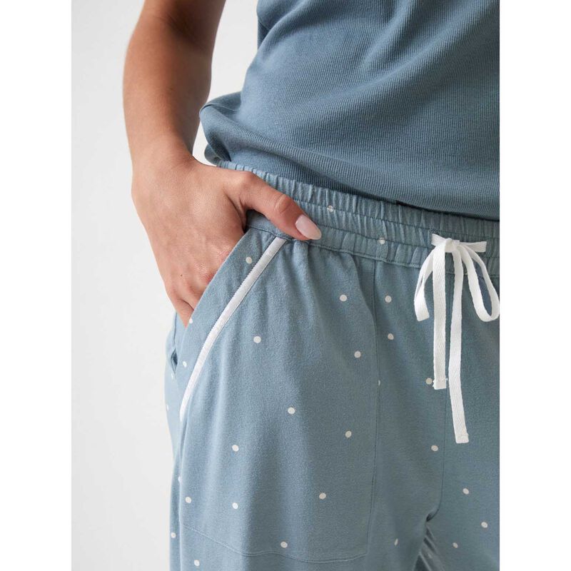 Wallace Cotton Georgie Organic Brushed Cotton Knit PJ Pant image number 2