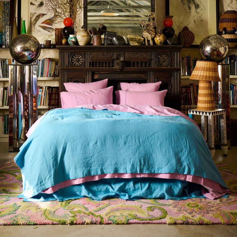 Kip&Co Lavender Linen Pillowcases 2P Std Set image number 2