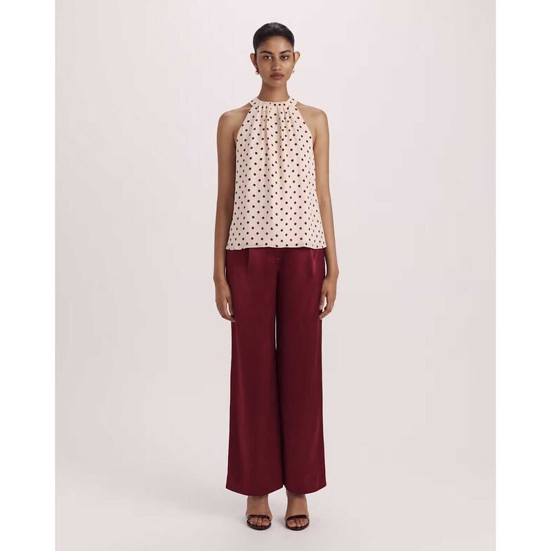 SABA Tilda High Neck Ss Top image number 3