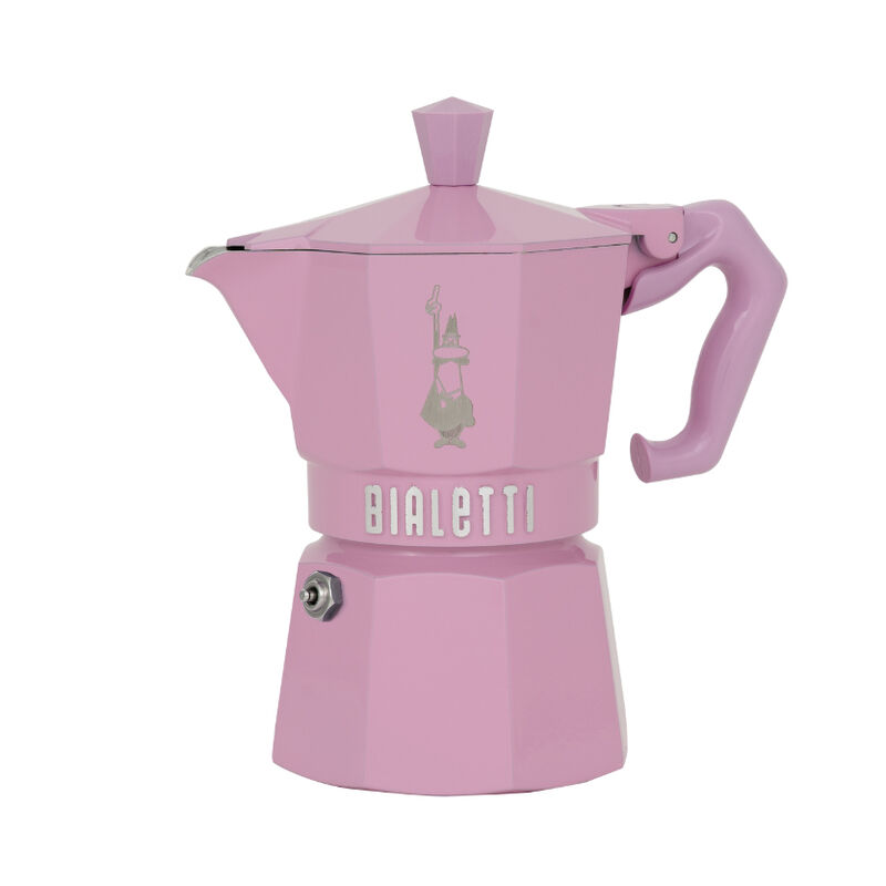 Bialetti Moka Exclusive Pink 3 Cup image number 0