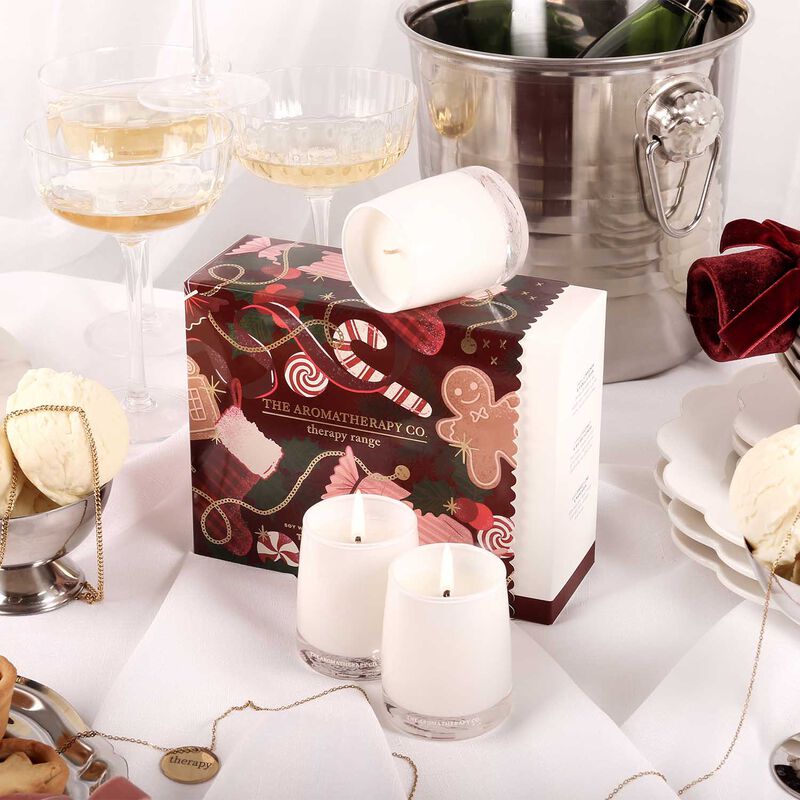 Therapy Candle Trio Gift Set - Balance, Unwind & Uplift image number 1
