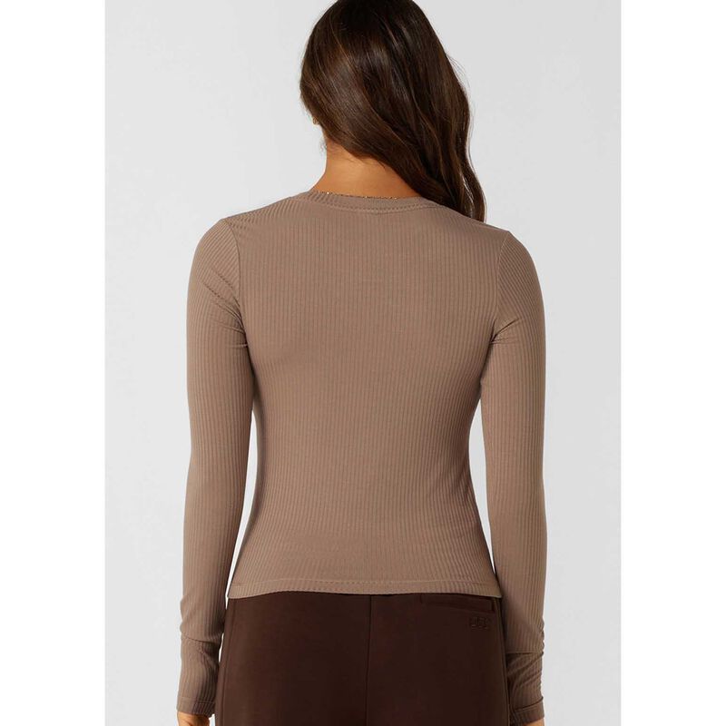 Lorna Jane Movement Long Sleeve Rib Top image number 1