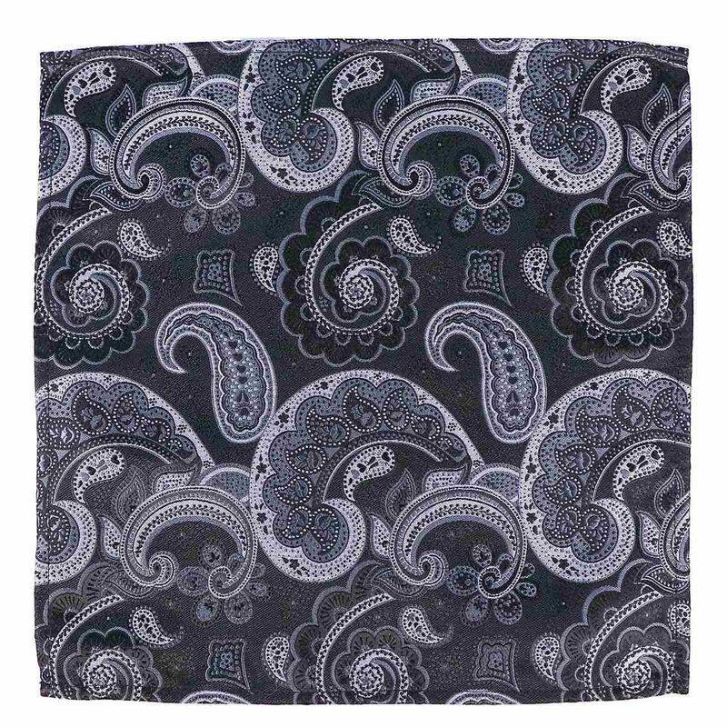 Fellini Luxe Paisley Pocket Square image number 3