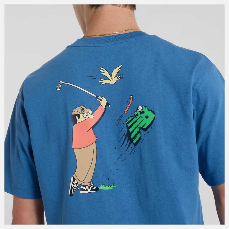 New Balance Athletics Relaxed Golf Cartoon T-Shirt image number 2