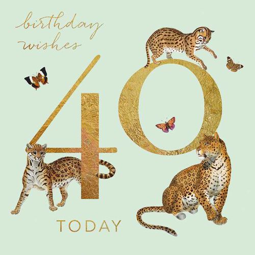 Museums & Galleries 40 Today Card