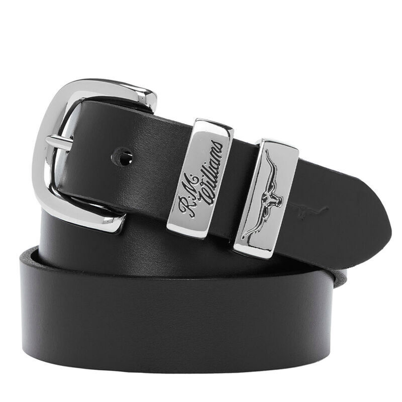 R.M. Williams Slim Drover Belt 1 1/4" image number 0