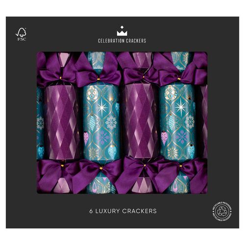 The Paperie Crackers Regency Purple Delight (6 Pack)