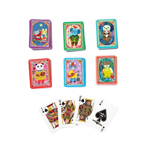 eeboo Yumi Tiny Playing Cards - Assorted