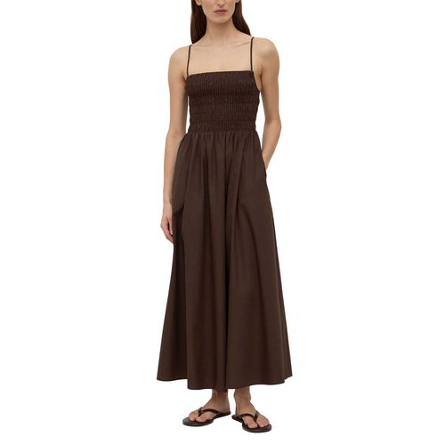 Assembly Label Aubrey Rouched Dress Ganache