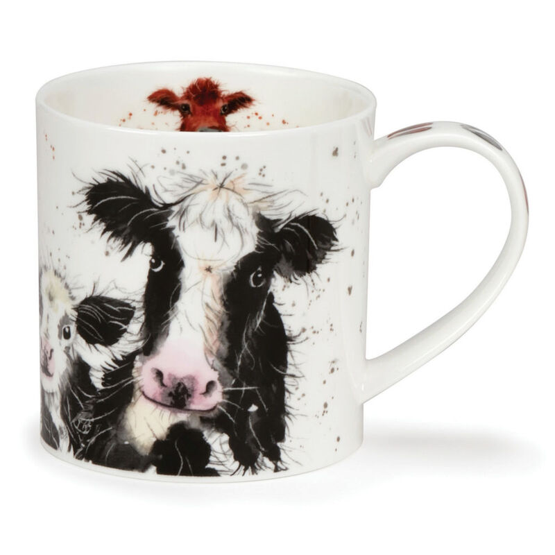 Dunoon Orkney Shaggy Tails Cow Mug image number 0