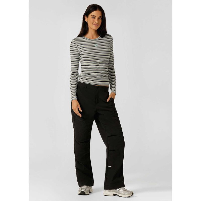 Lorna Jane Movement Stripe Rib Long Sleeve Top image number 3