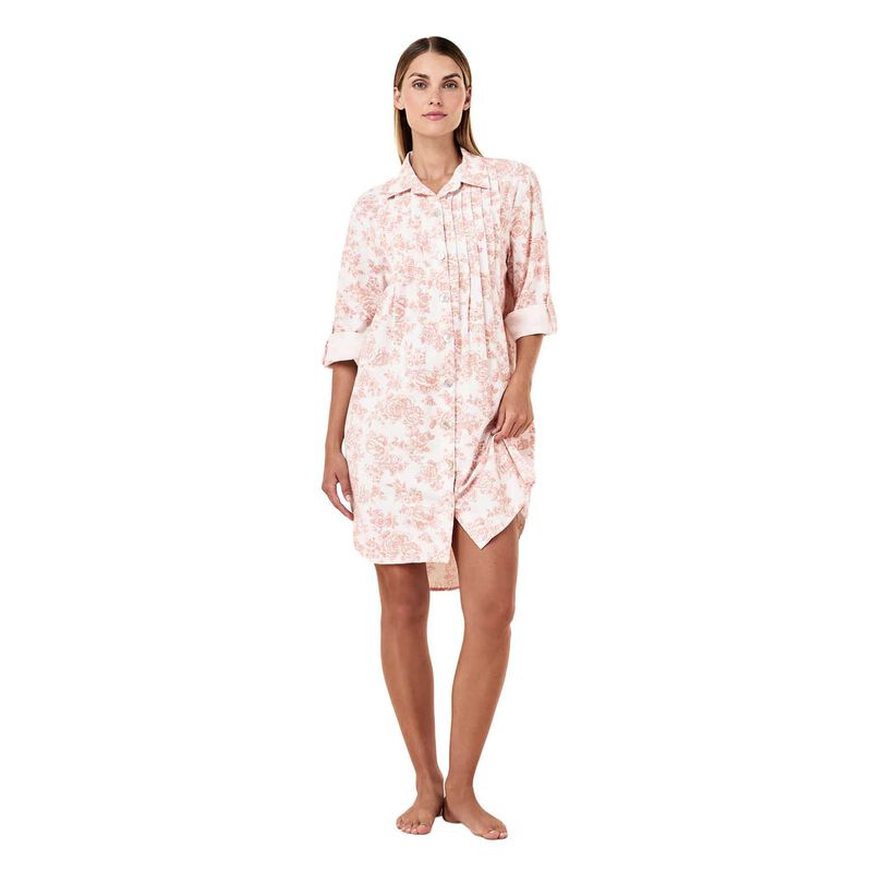 Papinelle Nostalgia Cosy Pleat Front Nightie image number 0