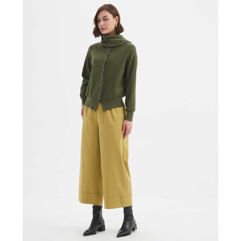 TIRELLI Wrap Collar Cardigan image number 3