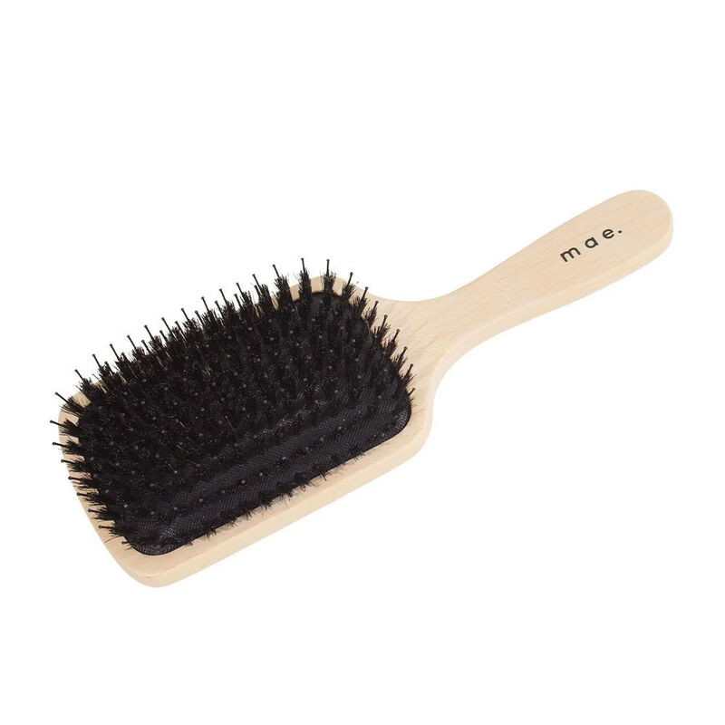 Mae Natural Bristle Paddle Brush image number 1