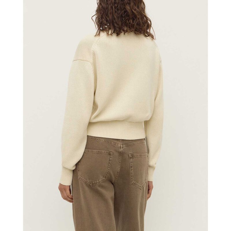 Assembly Label Meri Knit Cardigan Cream image number 1