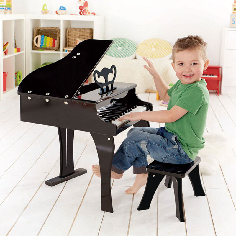 Hape Happy Grand Piano Black image number 2