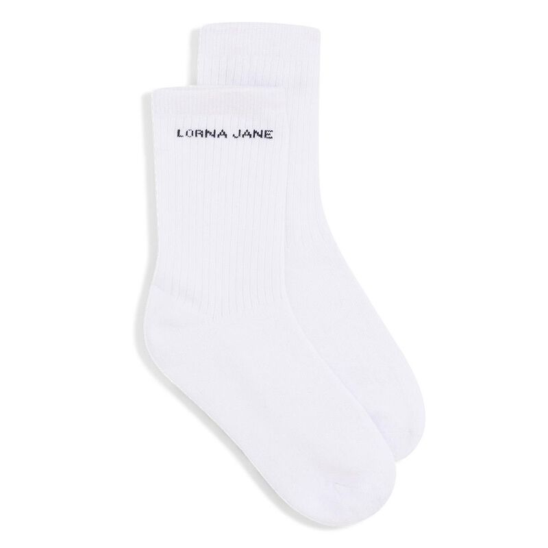 Lorna Jane 2Pk Inspirational Crew Socks image number 0