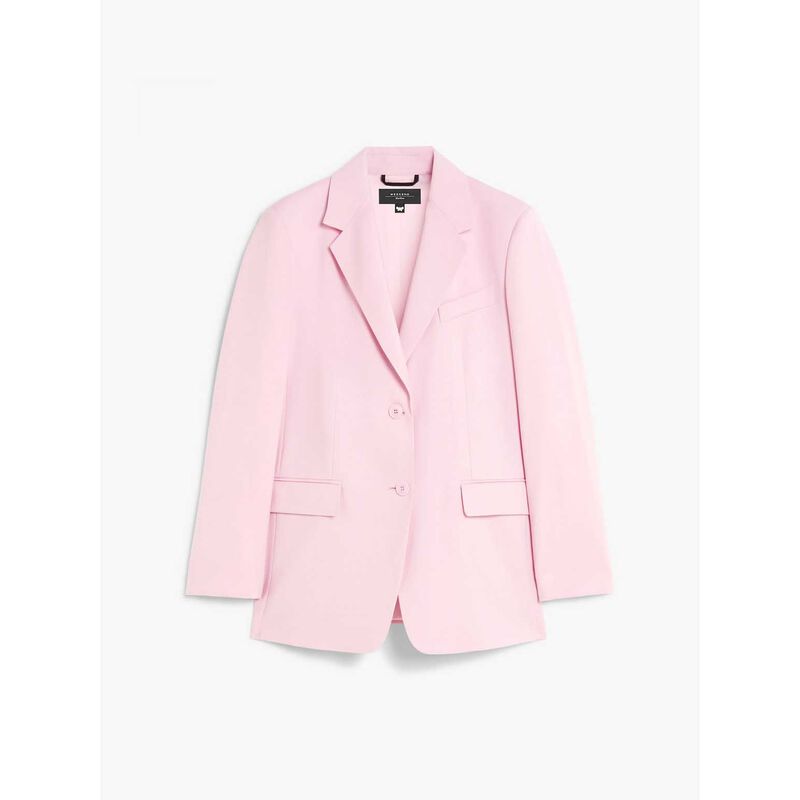 Weekend Max Mara Materia Single-Breasted Wool-Blend Canvas Blazer image number 2