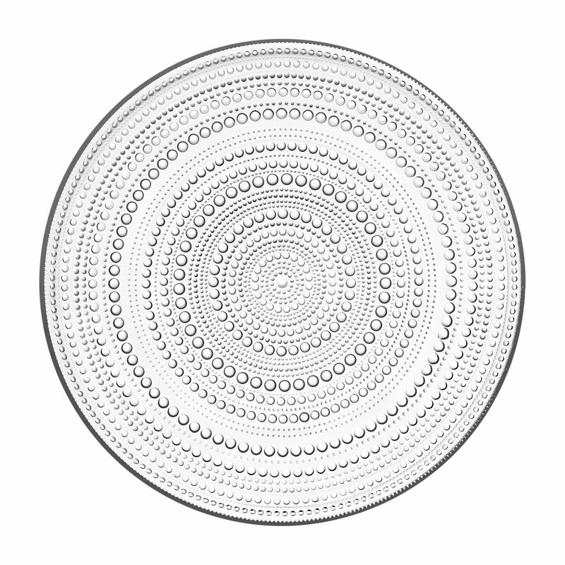 iittala Kastehelmi Plate - Clear 25cm image number 0