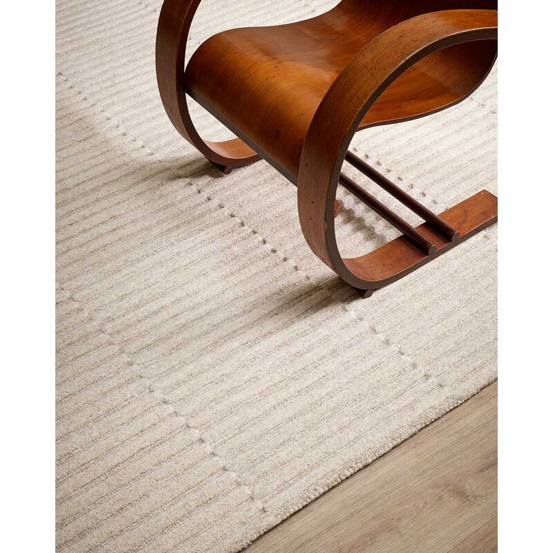 Anni (100% Wool) Floor Rug - Oat 200X300cm image number 3