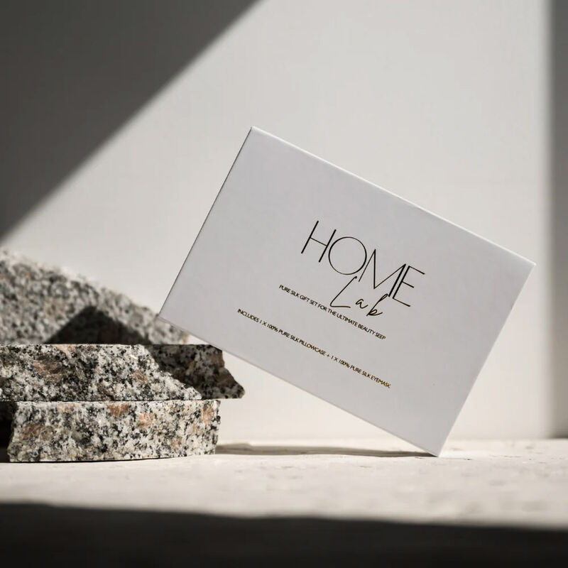 Home Lab 100% Pure Silk Pillowcase image number 32