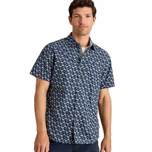 White Stuff Finsbury Koi Printed Shirt