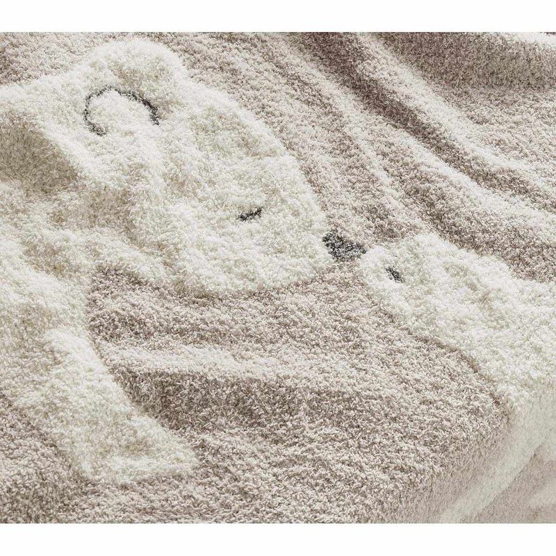 Pottery Barn Kids Fuzzy Bear Stroller Blanket image number 1