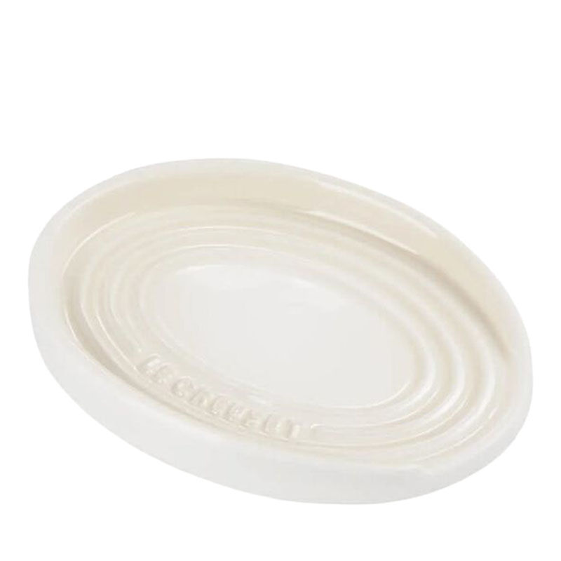 Le Creuset Oval Spoon Rest - Meringue image number 0