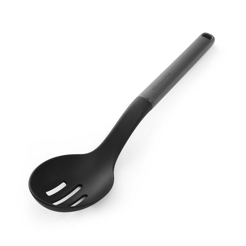 KitchenAid Classic Slotted Spoon Charcoal image number 2