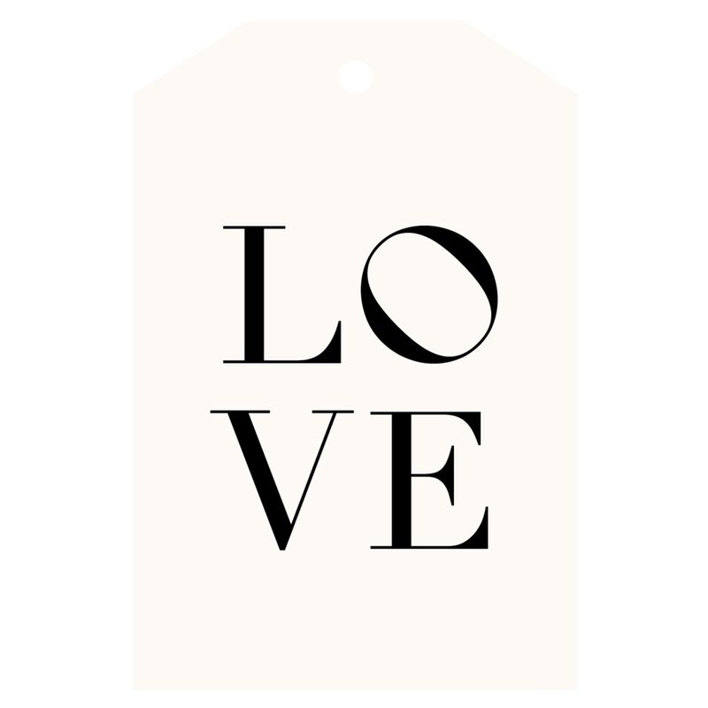 Lettuce NY Love Gift Tag image number 0