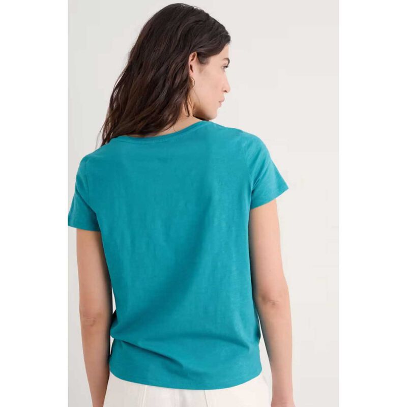 Seasalt Cornwall Appletree T-Shirt Azurite image number 1