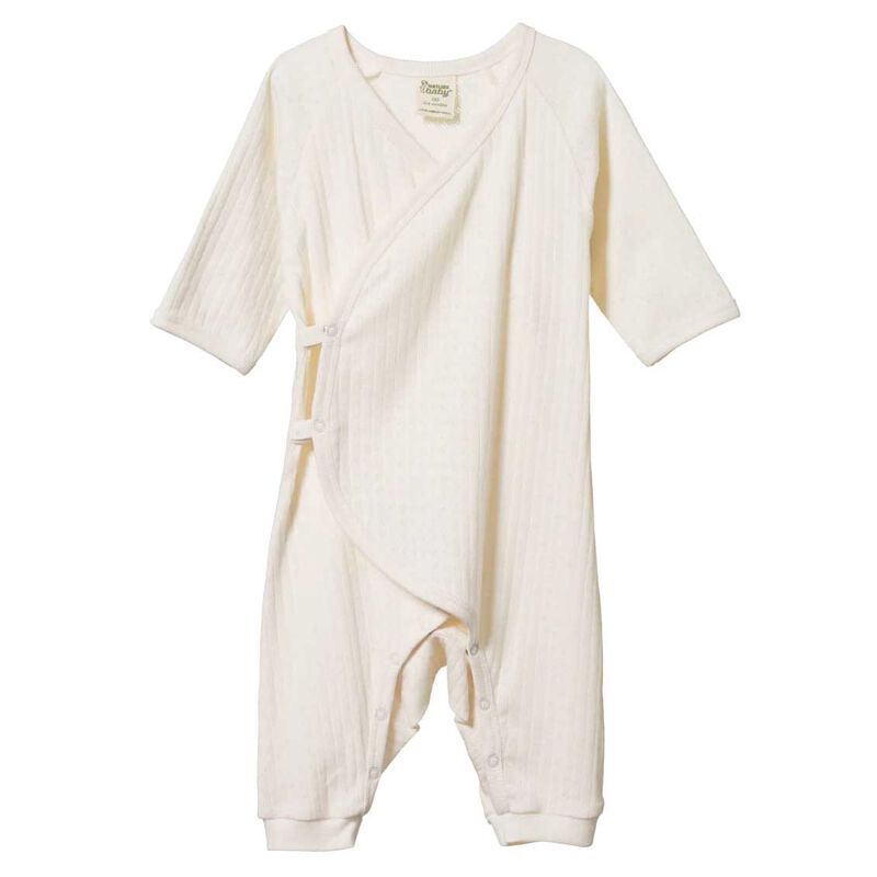 Nature Baby Kimono Stretch & Grow Pointelle image number 0