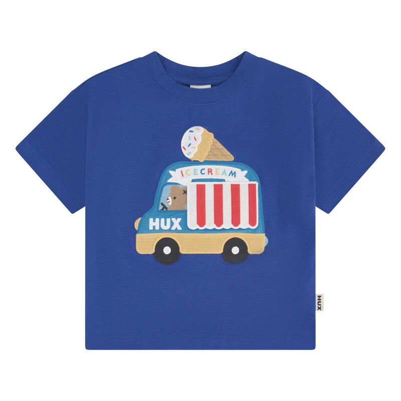 Huxbaby Ice Cream Van Drop Shoulder Tee 1-2Y image number 0