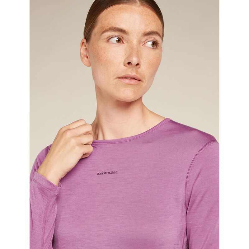 Icebreaker Womens Merino 125 ZoneKnit Energy Wind LS Tee image number 6