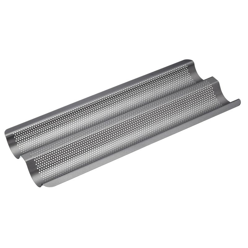 MasterCraft Crusty Bake Baguette Tray 39x16x2.5cm image number 0