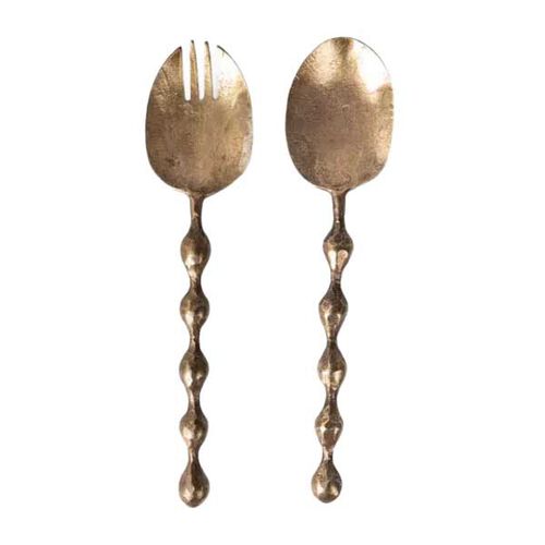 French Country Bobble Forged Salad Servers