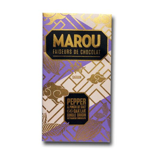 Marou Dak Lak Salt & Pepper 66% Bar 80g