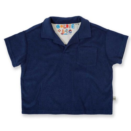 Goldie + Ace Oversized Terry Polo 6M-2Y