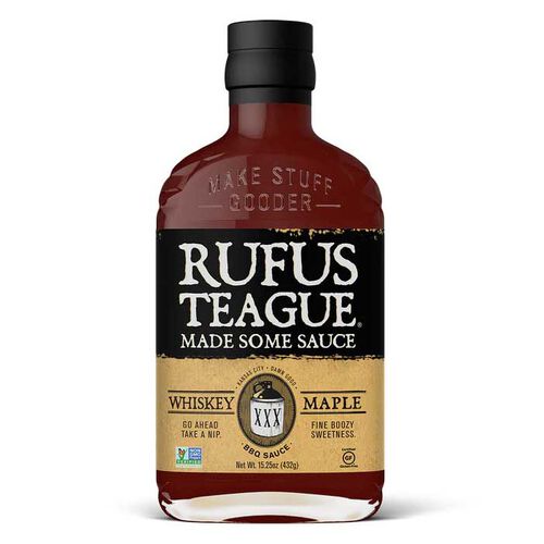 Rufus Teague Whiskey Maple BBQ Suace 454g