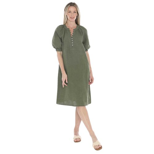 Jump Button Neck Dress